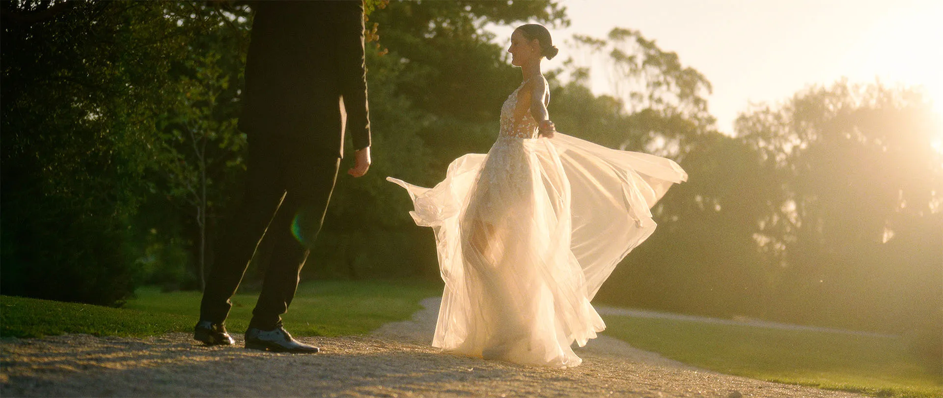 Caitlin & Andrew at Woolbrook Homestead