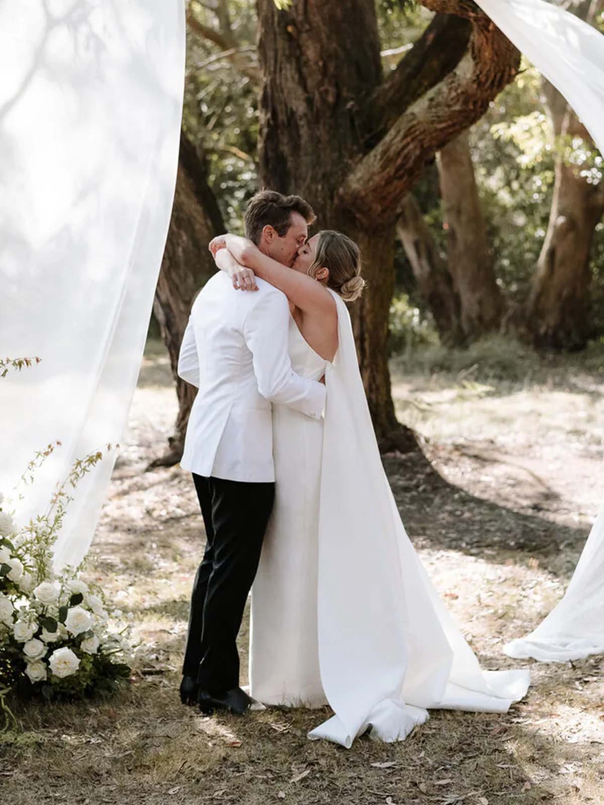 Cody and Sam's Mornington Peninsula private property wedding