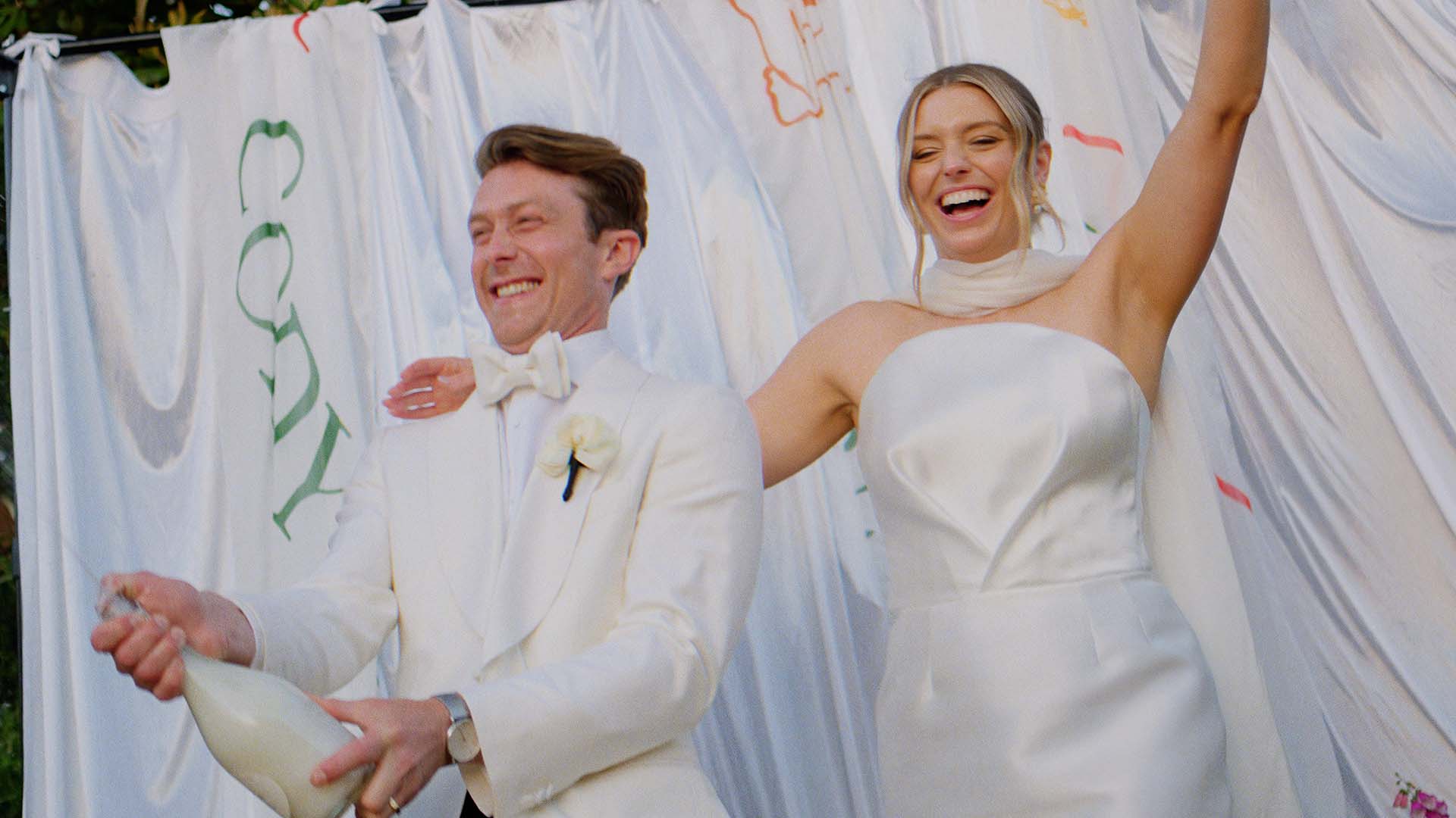 Cody and Sam's New Year's Eve wedding on a private farm at Main Ridge, Mornington Peninsula