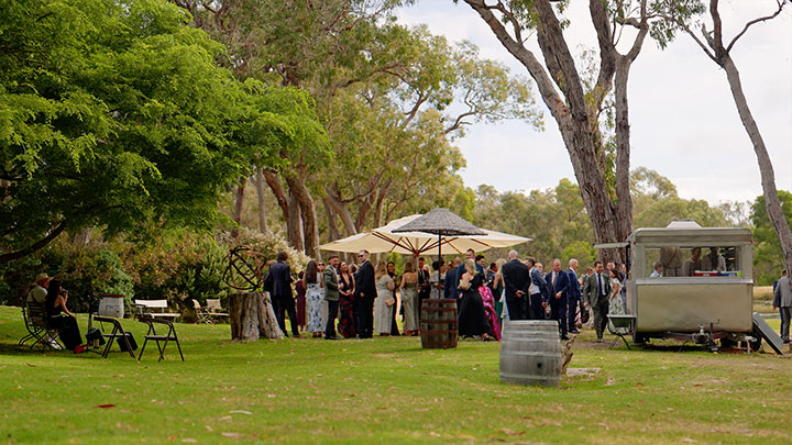 Tanglewood Estate canapes hour