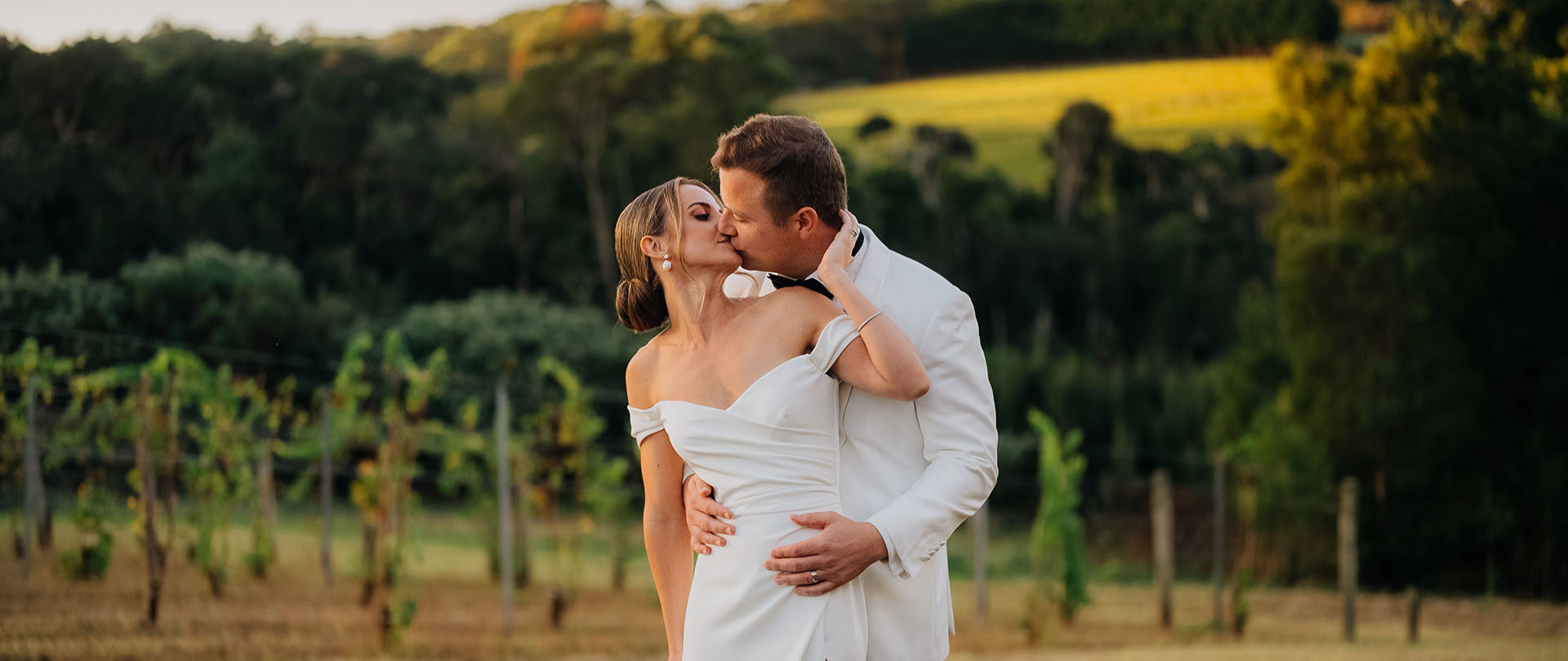 Megan & David at Montalto Winery