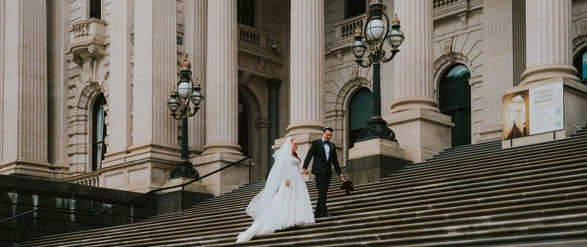 Tali & Jamie at Royal Botanic Gardens Melbourne